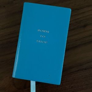 Born to Shop! Super cute Wee leather notebook from Smythson of Bond Street